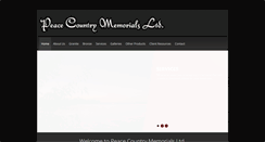 Desktop Screenshot of pcmemorials.com